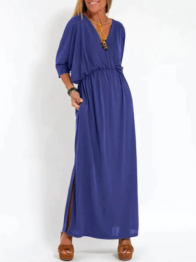 V-Neck Maxi Dress