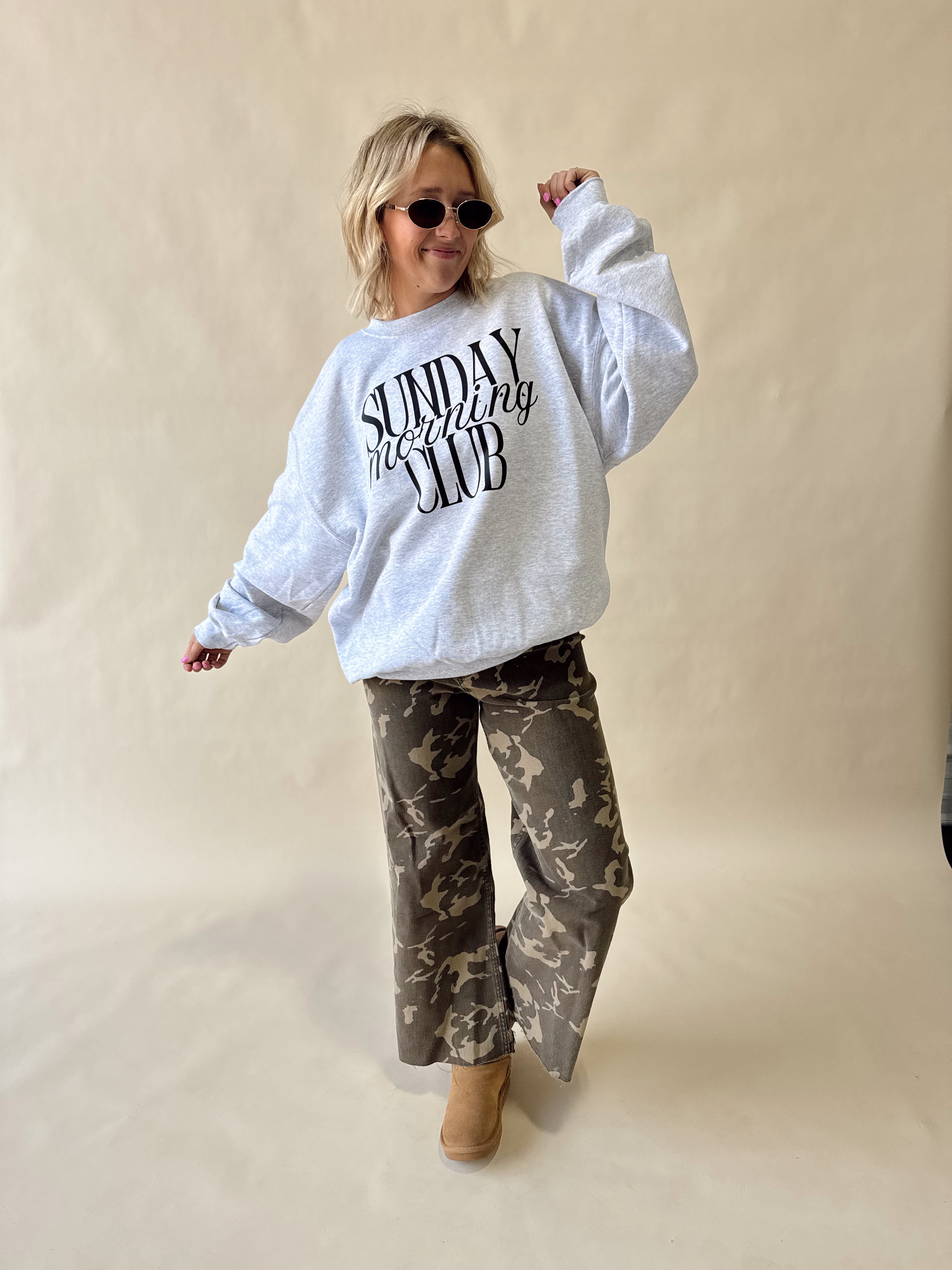 Sunday Morning Club Crewneck