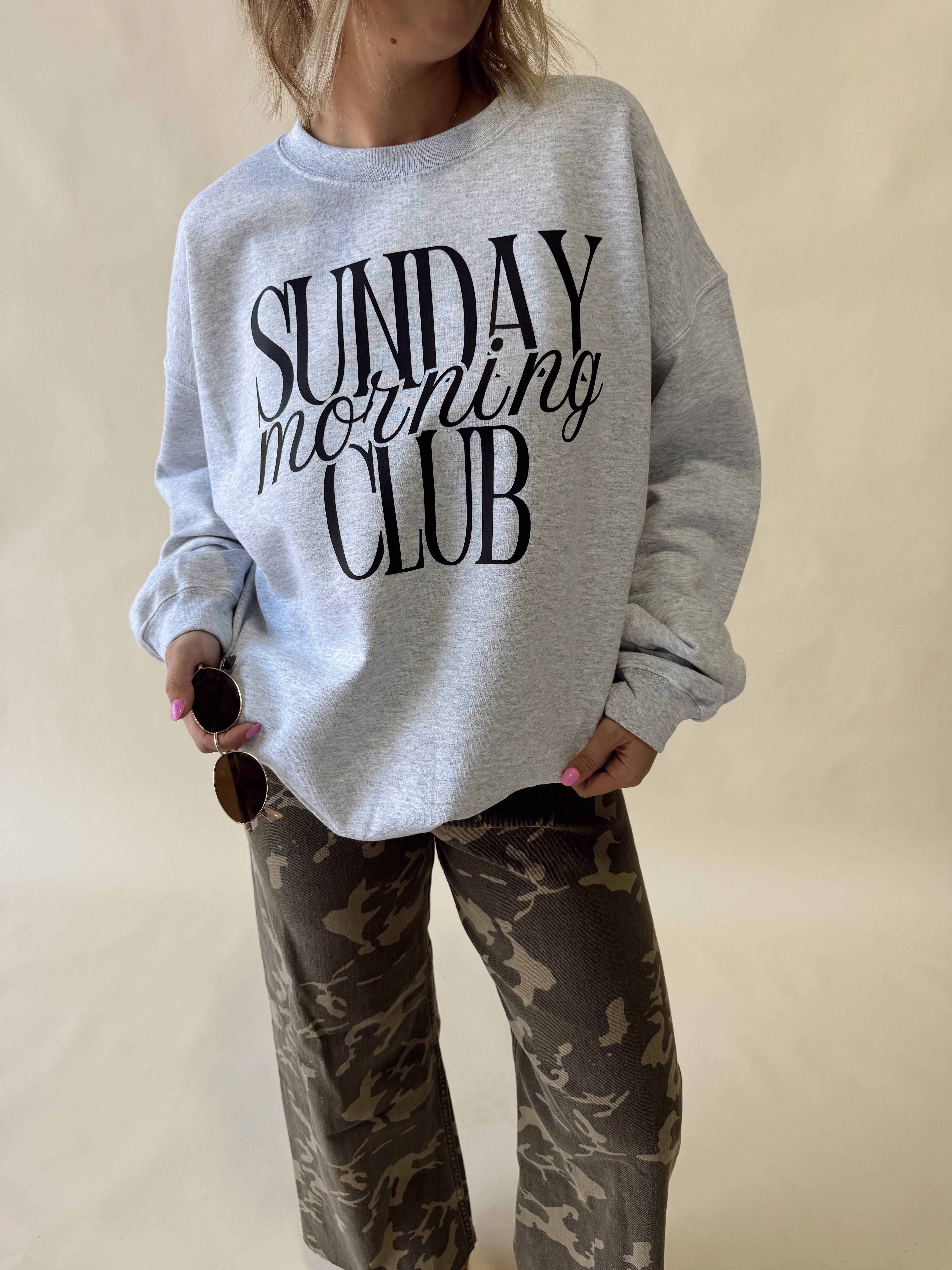 Sunday Morning Club Crewneck