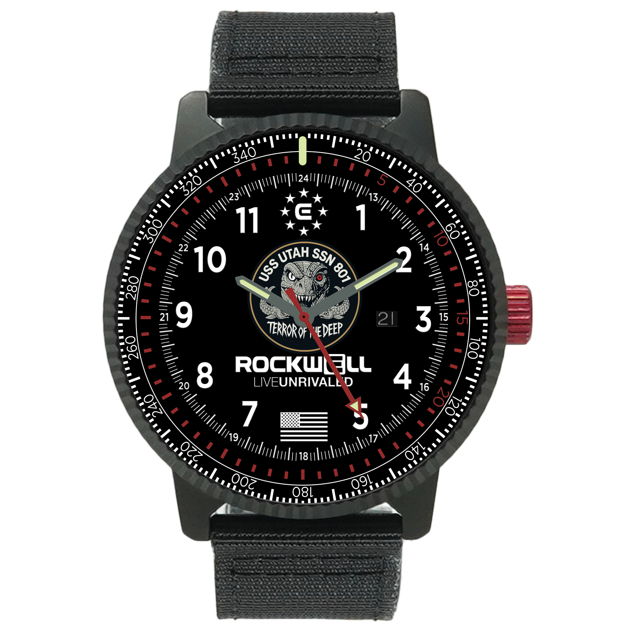 Vanguard (Black) Watch - USS Utah Edition