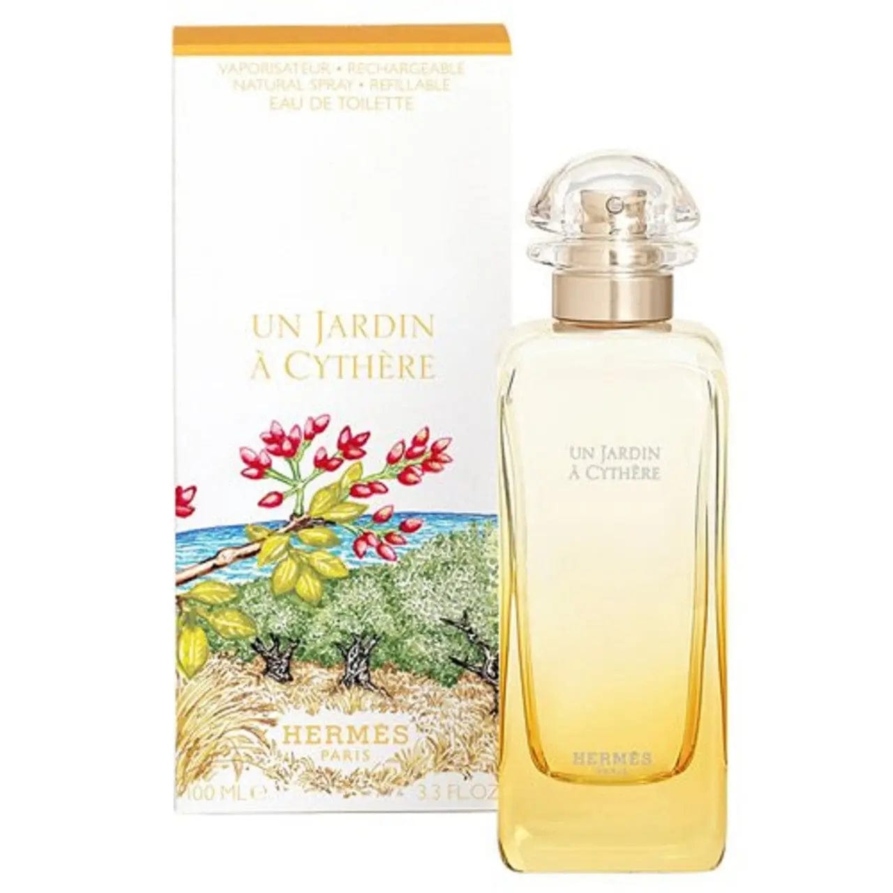 Un Jardin À Cythère By Hermes Unisex 3.3 oz EDT Spray (Refillable)