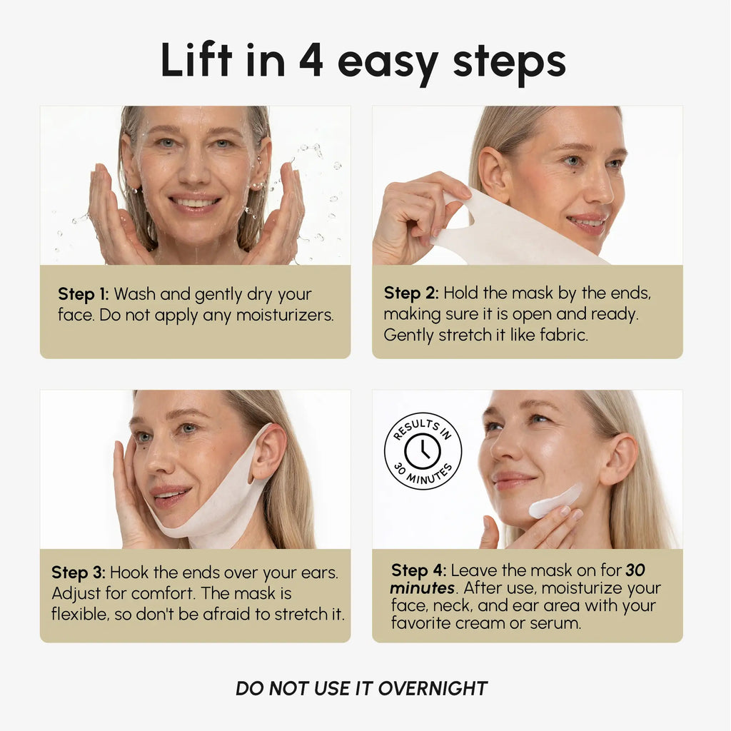 24K Gold Chin & Jawline Lifting Mask