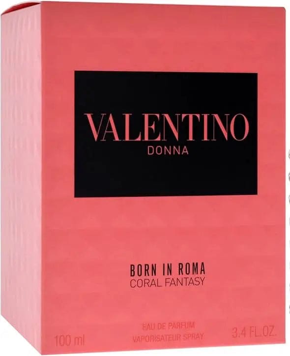 Coral Fantasy By Valentino, Born in Roma For Women, 3.4oz EDP