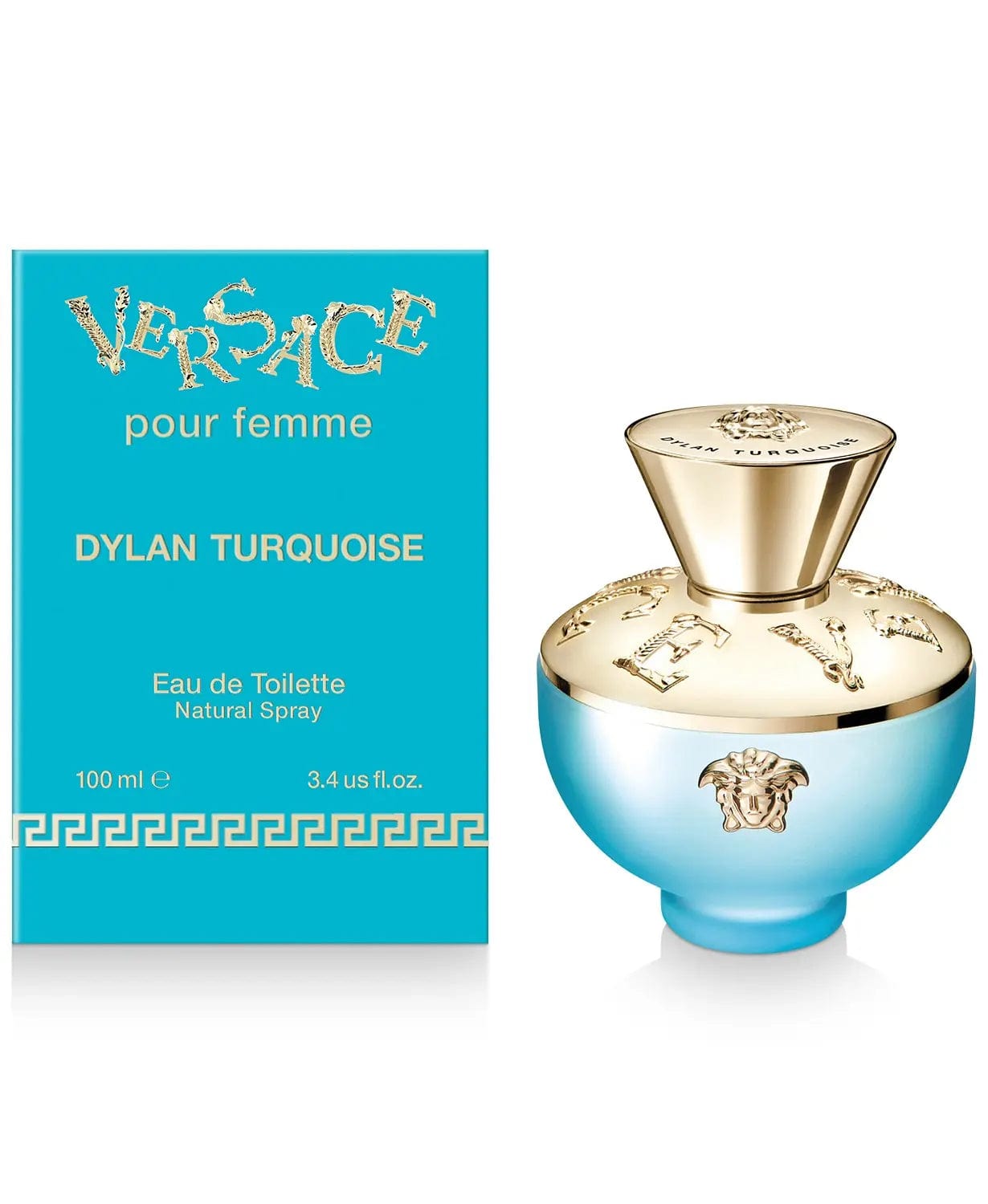 Dylan Turquoise By Versace For Women 3.4oz EDT Spray