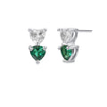 Lucky Earrings in Silver - Luck and Love Together!