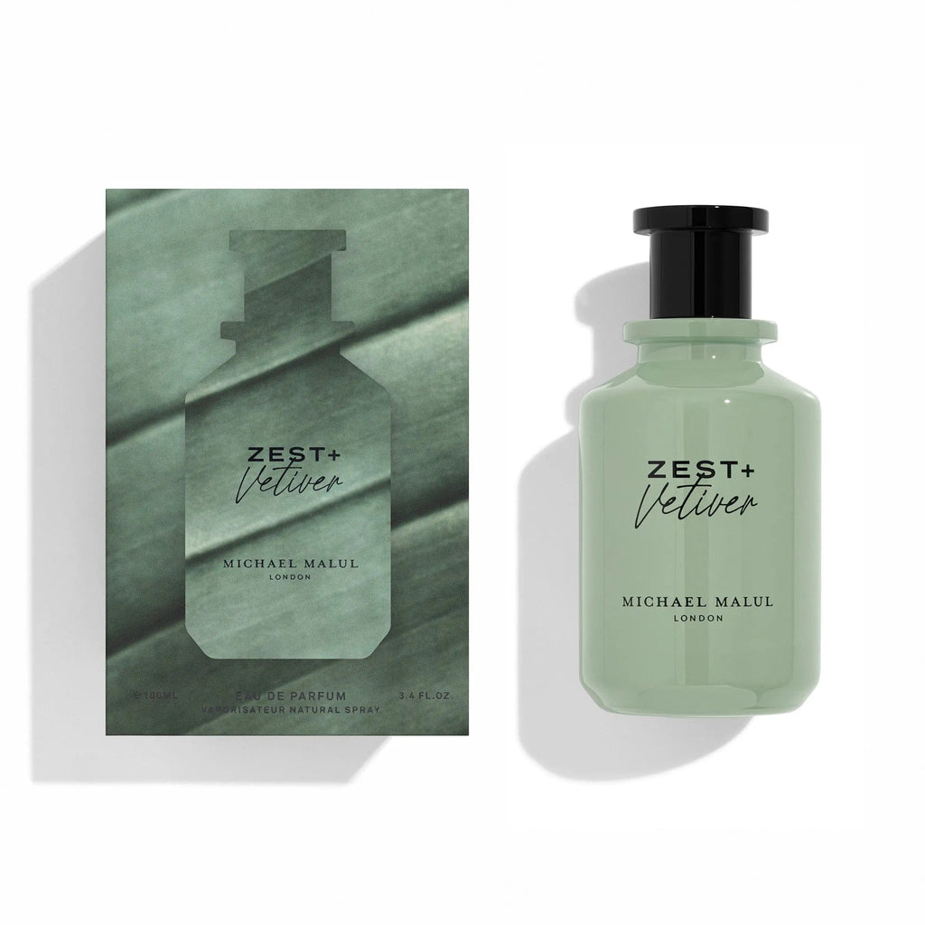Zest+Vetiver By Michael Malul For Men 3.4oz EDP Spray