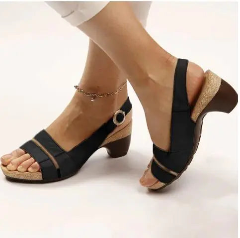Women's Summer Thick Heel Platform Sandals