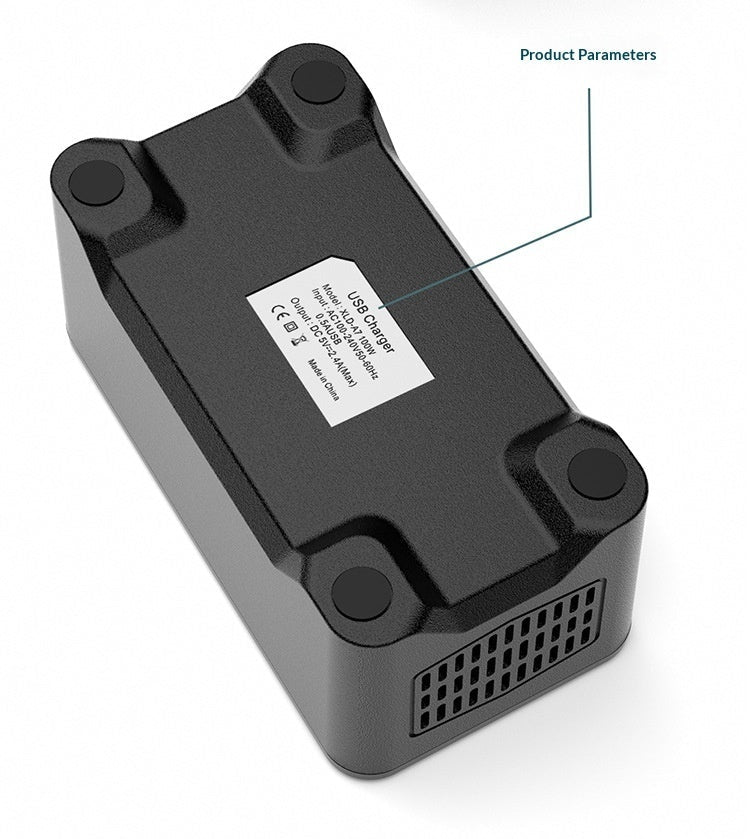 Multi-port 50W Charger With Cooling Fan