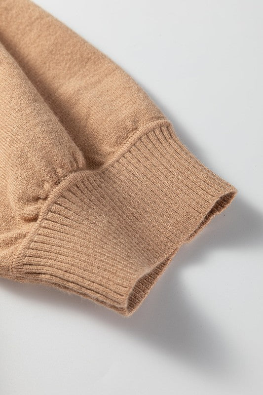Jasmine Short Puff Sleeve Sweater
