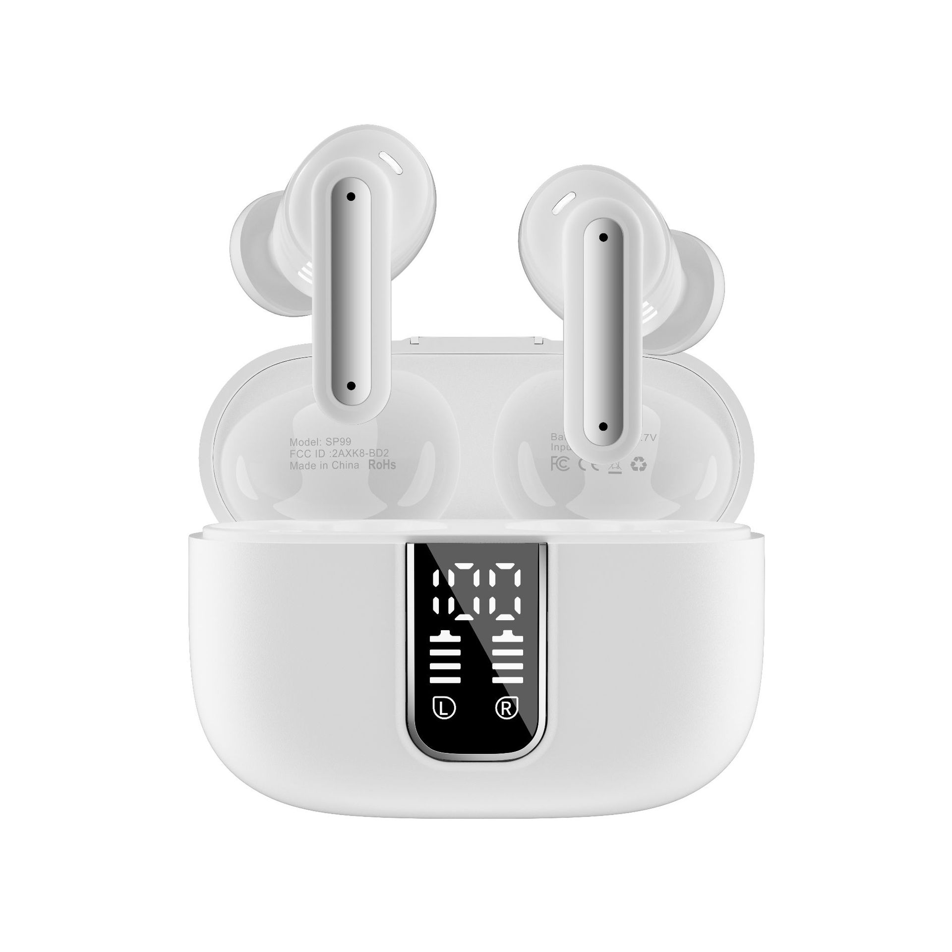 Bluetooth Earphones With Digital Noise Reduction And Ultra Long Battery Life