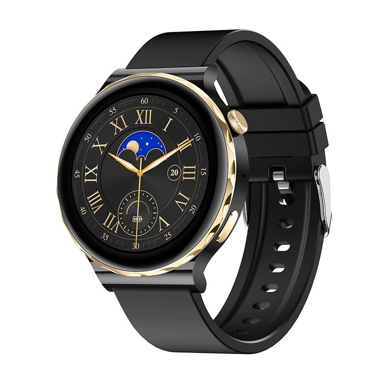 New HW52 Smart Watch Elegant Zinc Alloy Round Dial