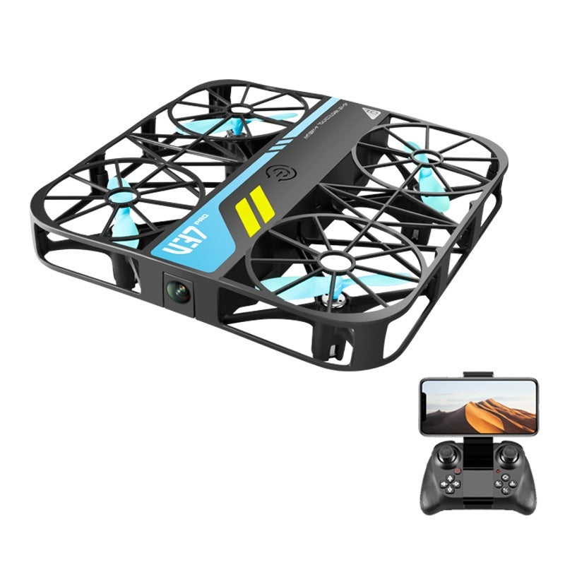 Cross-border V37 Grid Full-Protection Pocket Mini Drone