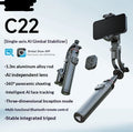 C22 Smartphone Single-Axis Stabilizer With Intelligent AI Face Tracking And Handheld Design