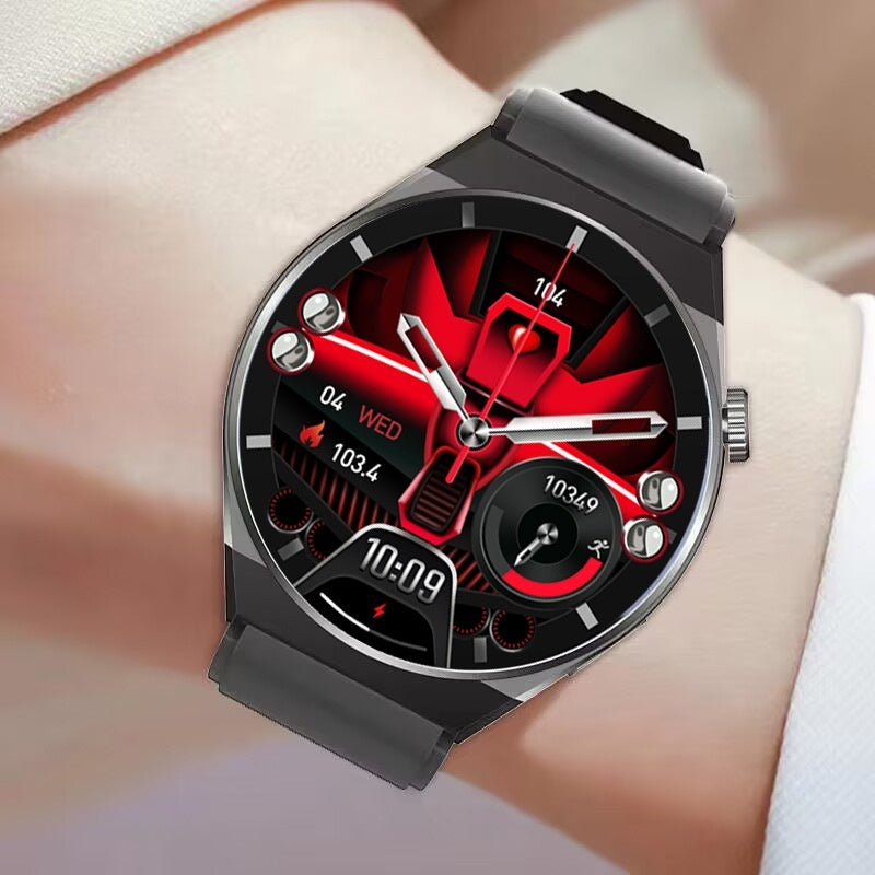 Smart Sports Watch With Bluetooth Calling Heart Rate And Blood Glucose Monitoringa Multifunctional Wrist Device