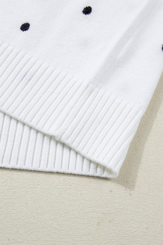 Azariah Bubble Short Sleeve Sweater