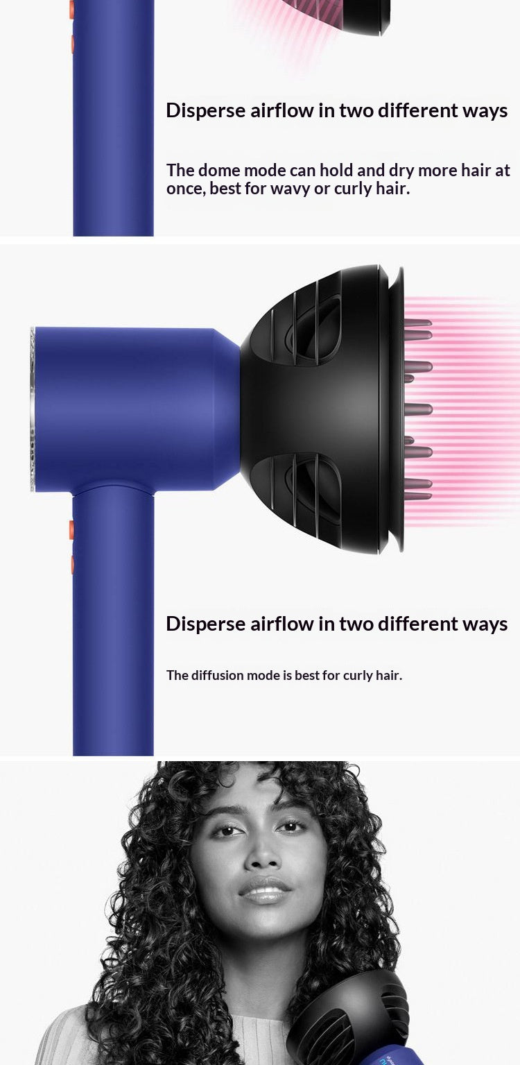 Wave-Curl Dual-Use 2-in-1 Diffuser Multi-Functional Nozzle
