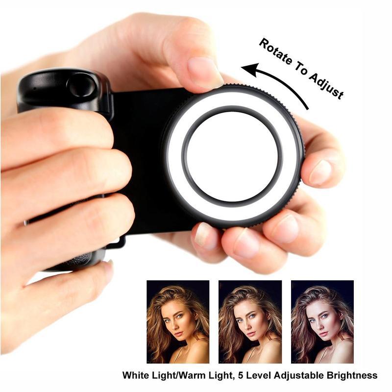 Bluetooth Remote With Magsafe Magnetic Attachment For Photography