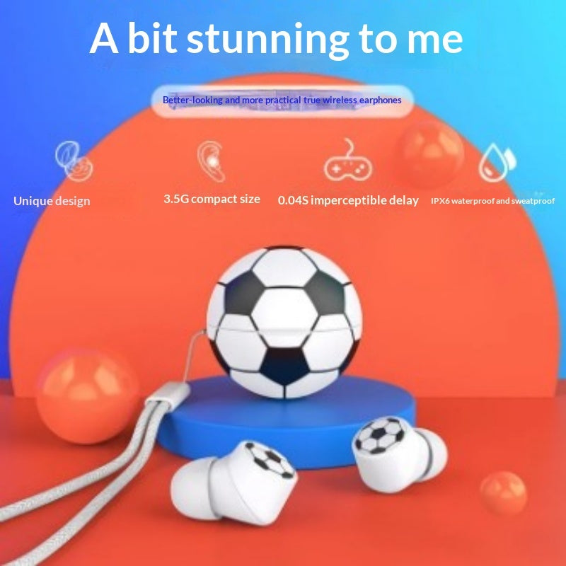 Wireless Bluetooth Sports Mini Invisible Noise-Reducing In-Ear Headphones