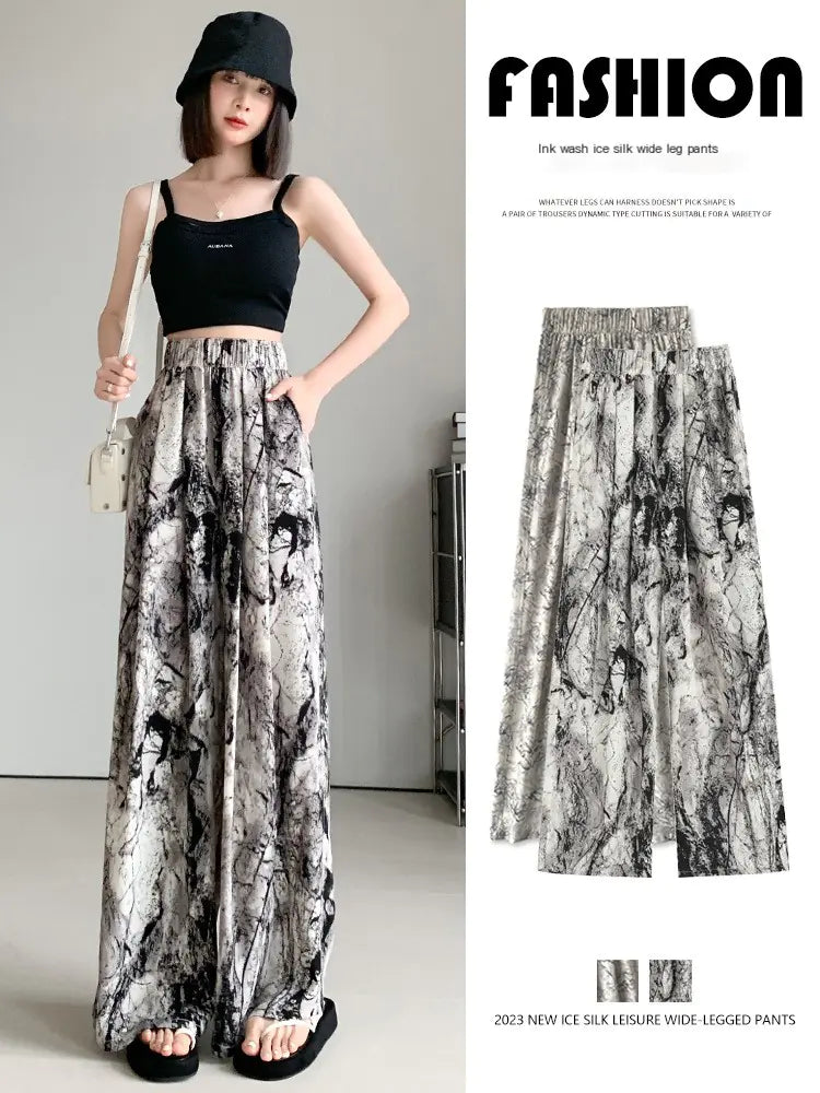 Bohemian Wide Leg Beach Pants for Women