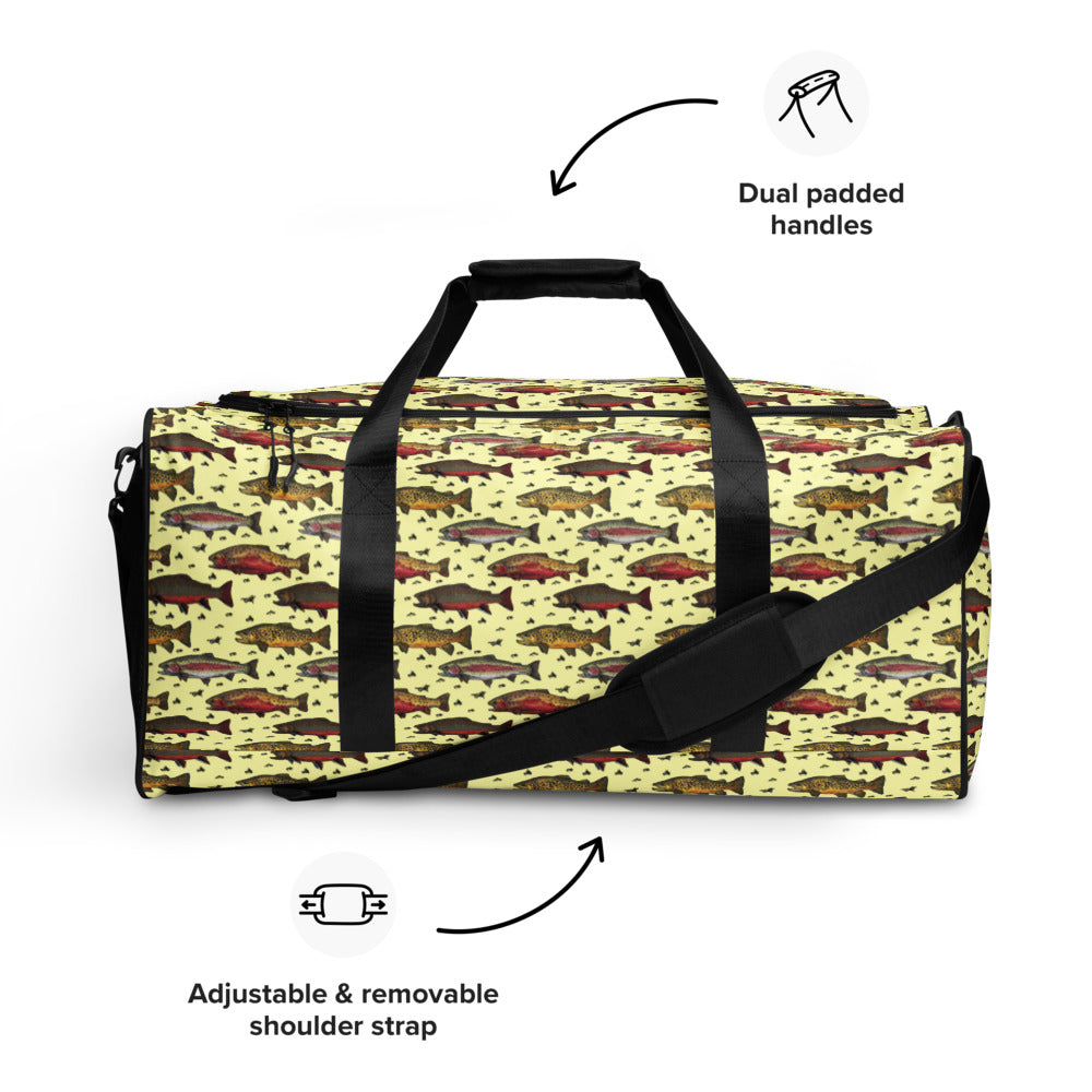 Trout Party Duffel Bag