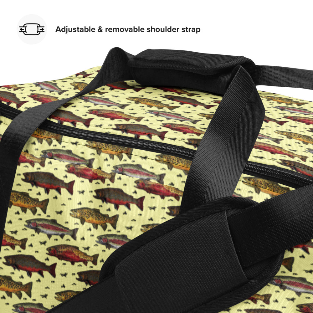 Trout Party Duffel Bag