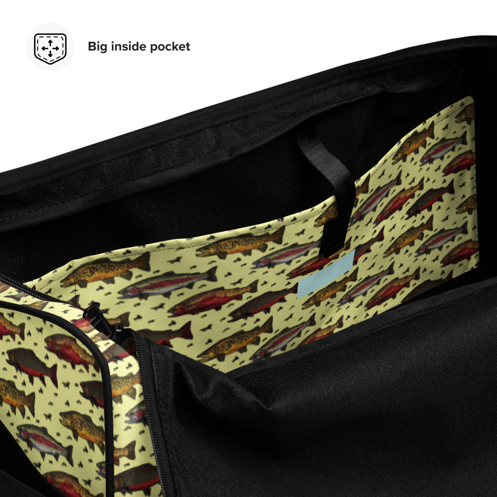 Trout Party Duffel Bag
