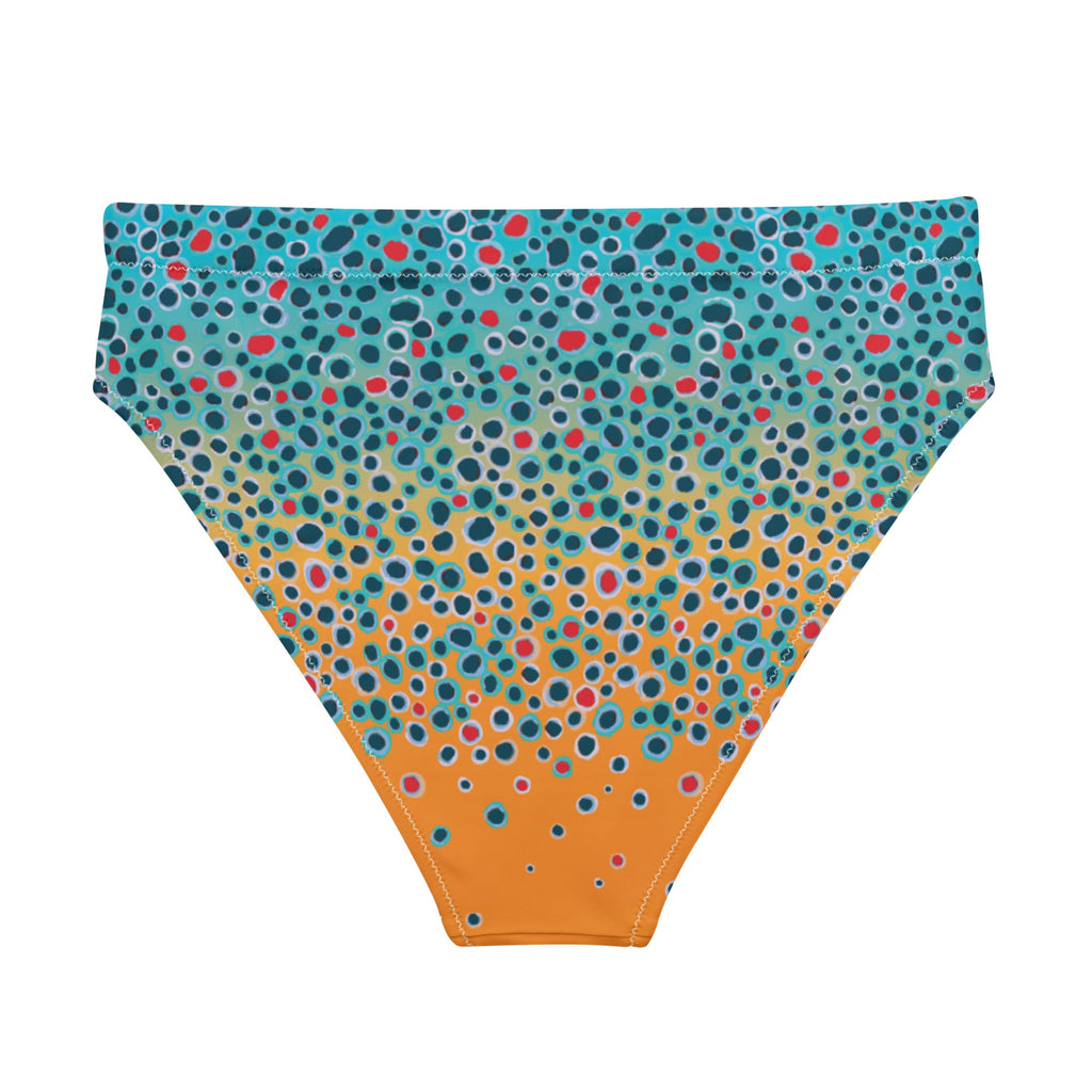 Brown Trout High-waisted Bikini Bottom
