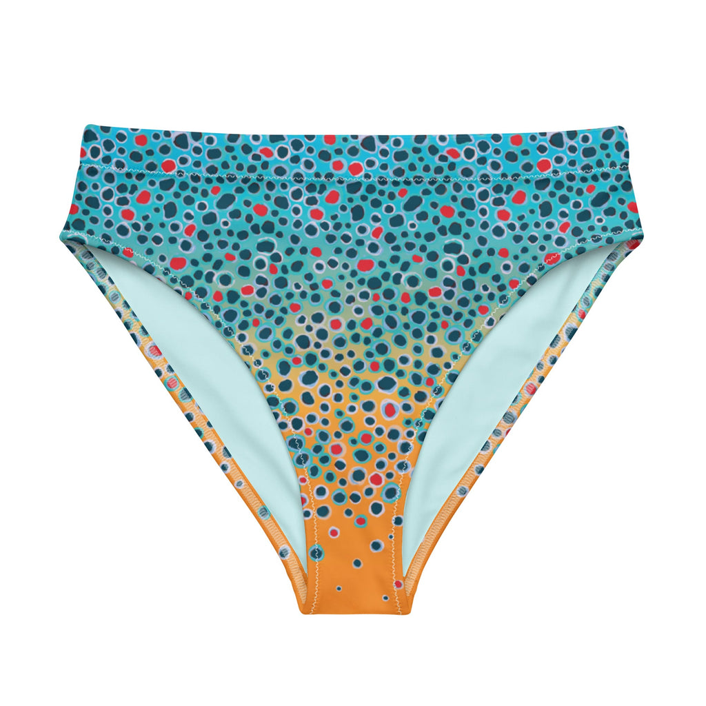 Brown Trout High-waisted Bikini Bottom