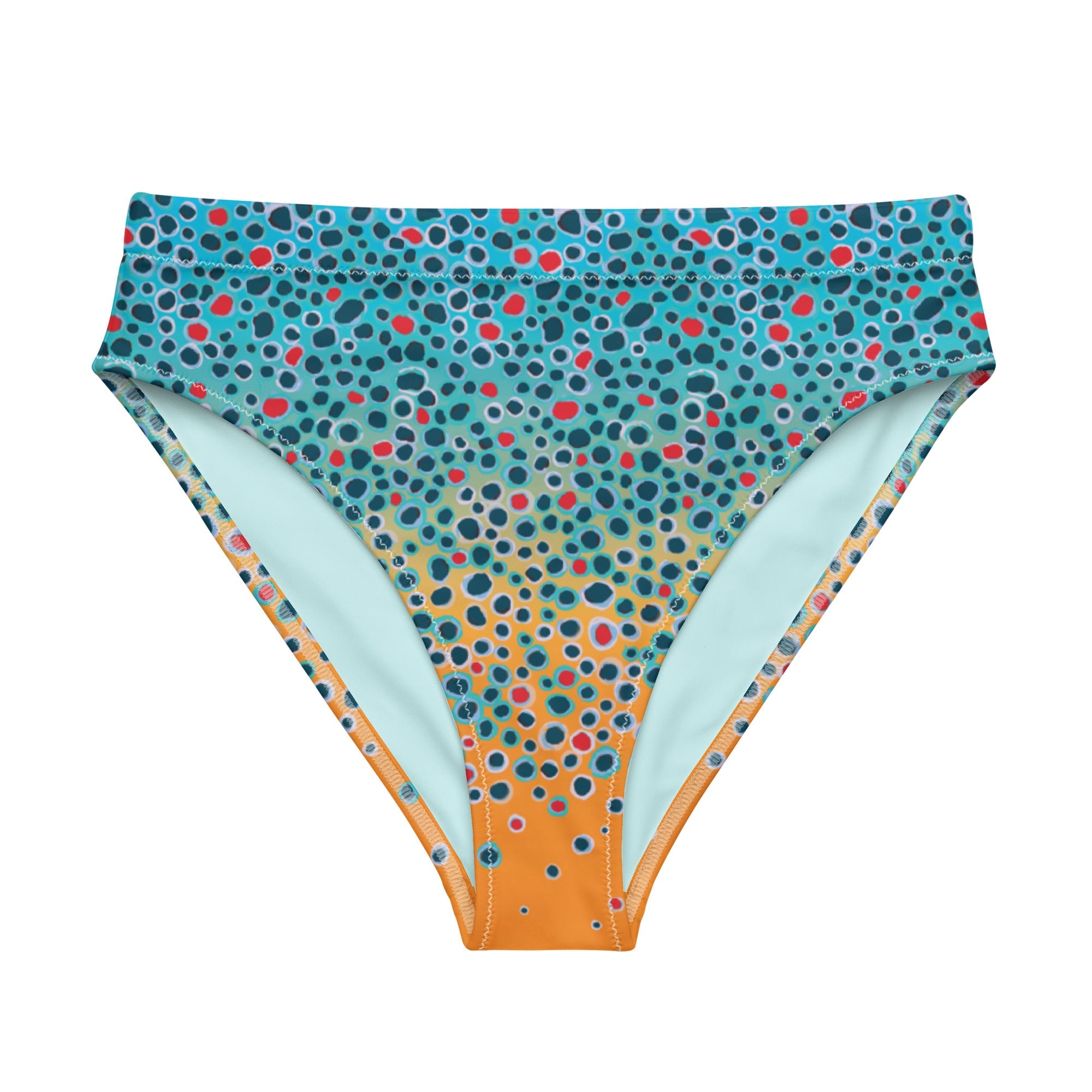 Brown Trout High-waisted Bikini Bottom