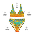 Recycled high-waisted bikini