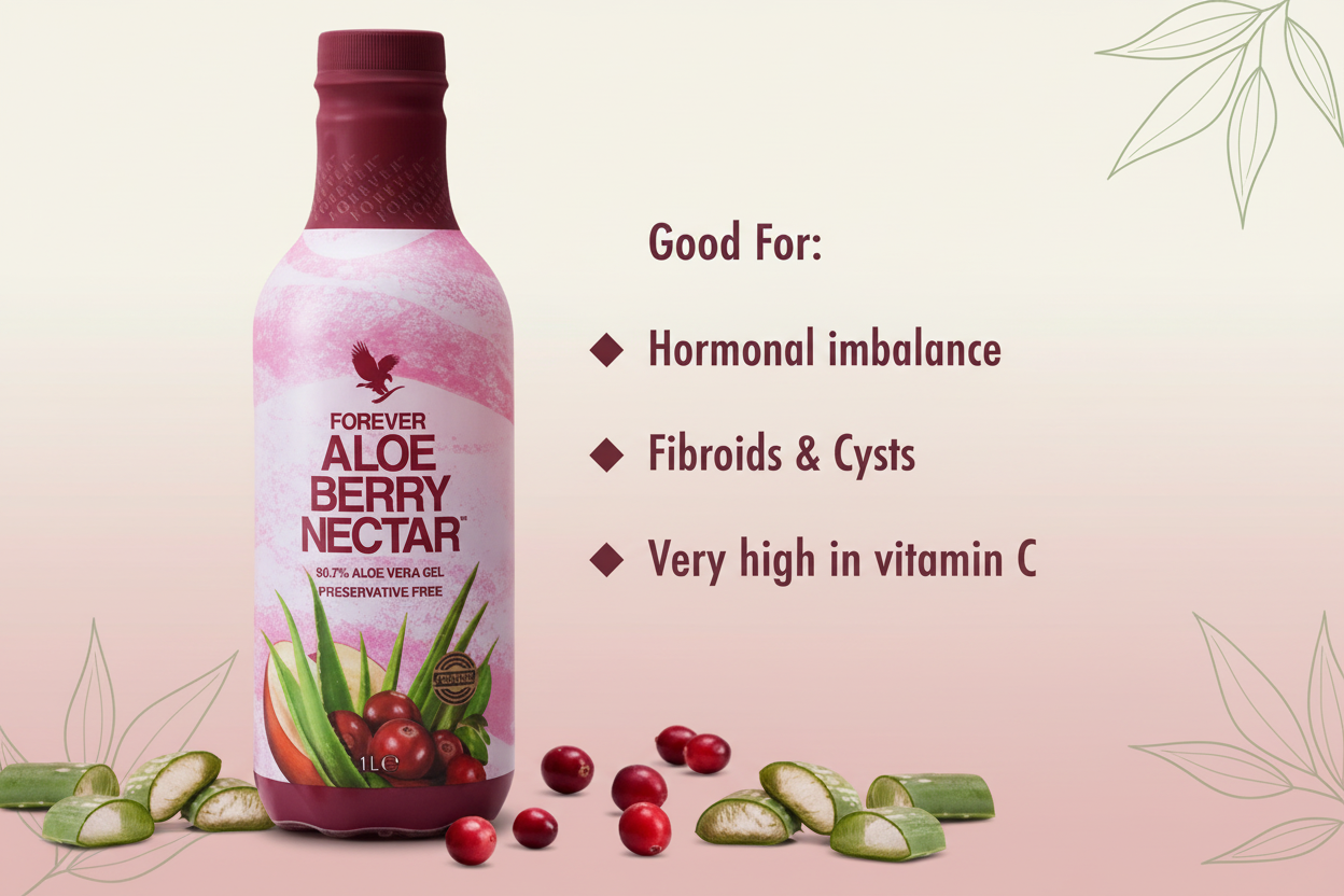 Forever Aloe Berry Nectar® contains 90.7% pure inner leaf aloe vera gel