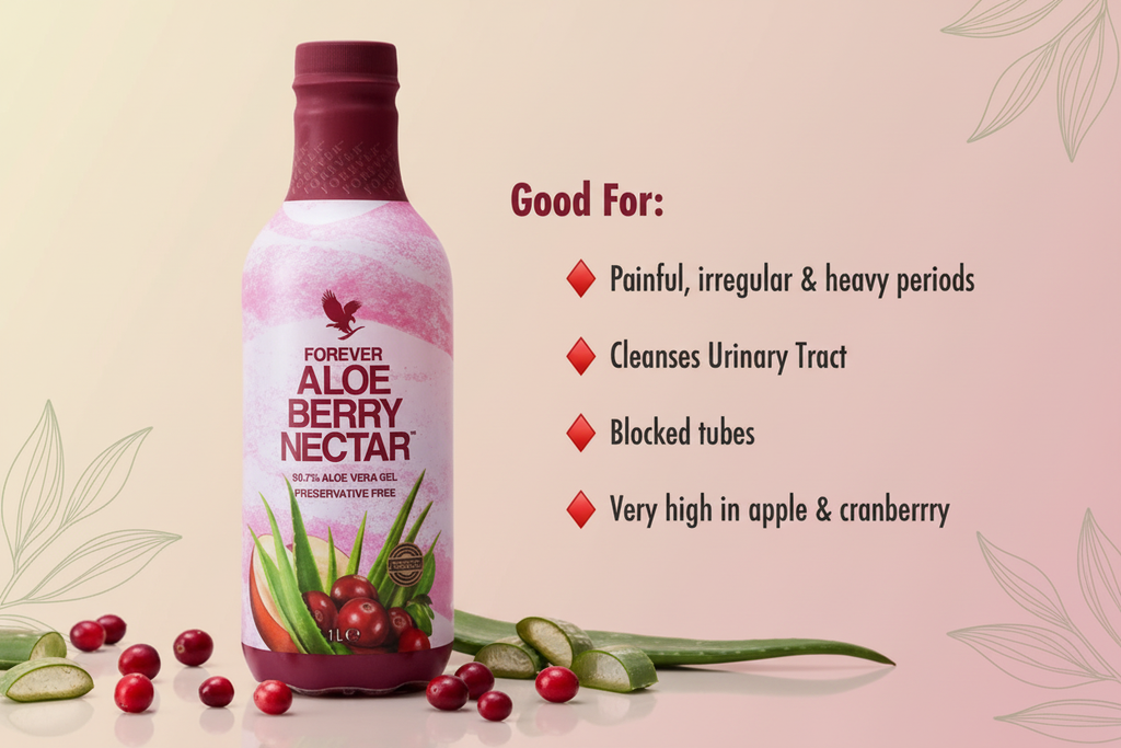 Forever Aloe Berry Nectar® contains 90.7% pure inner leaf aloe vera gel