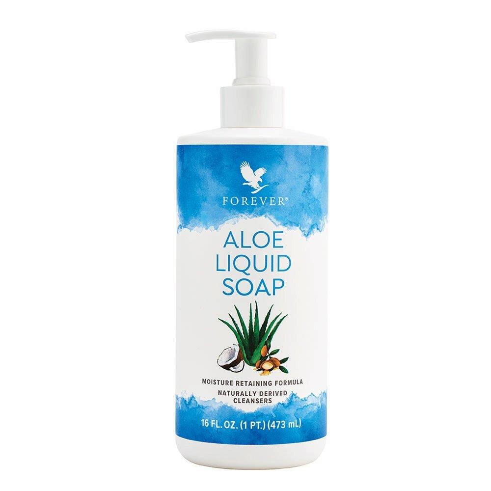 Forever™ Aloe Liquid Soap | Moisture-Retaining Natural Hand & Body Wash