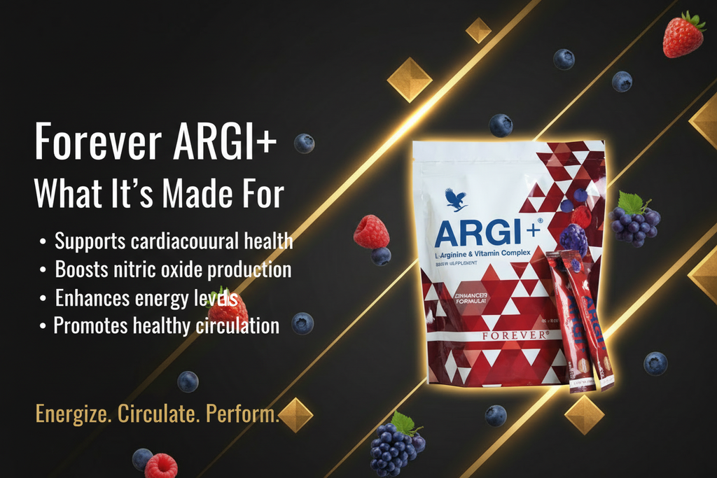 Forever ARGI+® | L-Arginine & Vitamin Complex — 30 Stick Packs