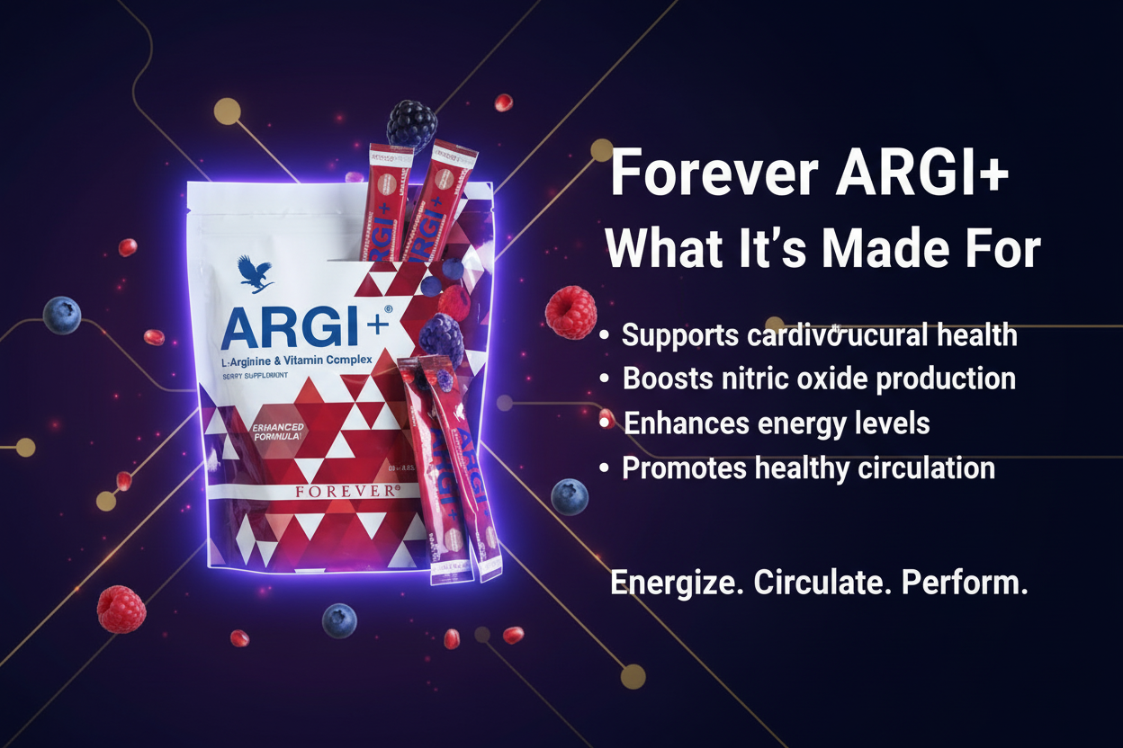 Forever ARGI+® | L-Arginine & Vitamin Complex — 30 Stick Packs