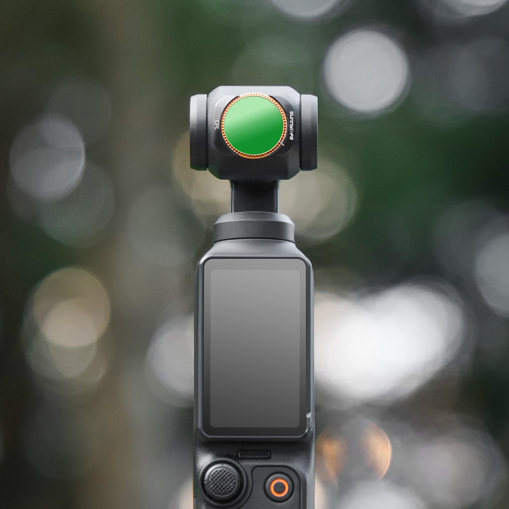 Portable Magnetically Attached Adjustable Metal Polarizing Filter