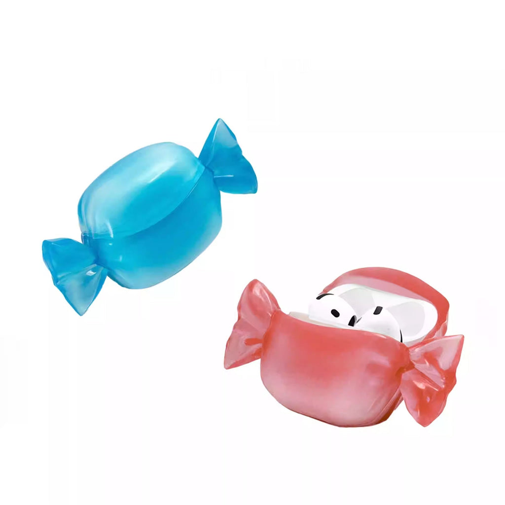 Candy AirPods Earbuds Transparent Liquid Soft Case Earbud Protective Cover