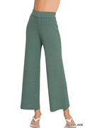 Zenana Viscose Sweater Pants