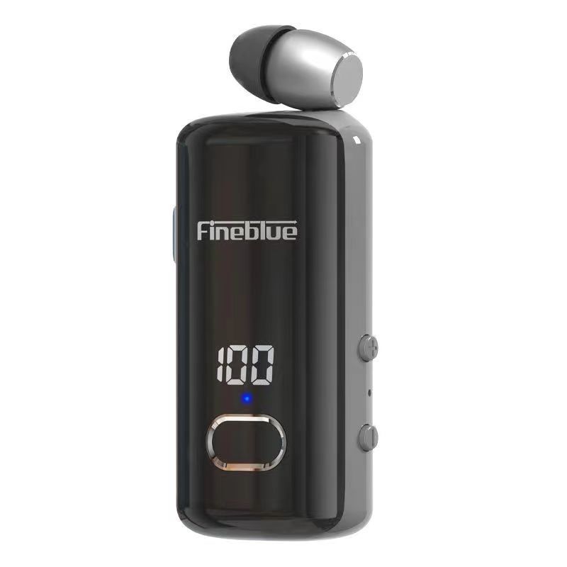 F580 Lapel-Style Wireless Bluetooth Earphones