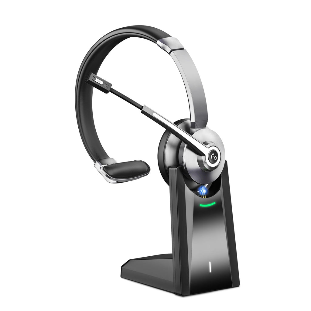 Single-ear Base-mounted Over-ear Bluetooth Wireless Noise-canceling Communication Headset
