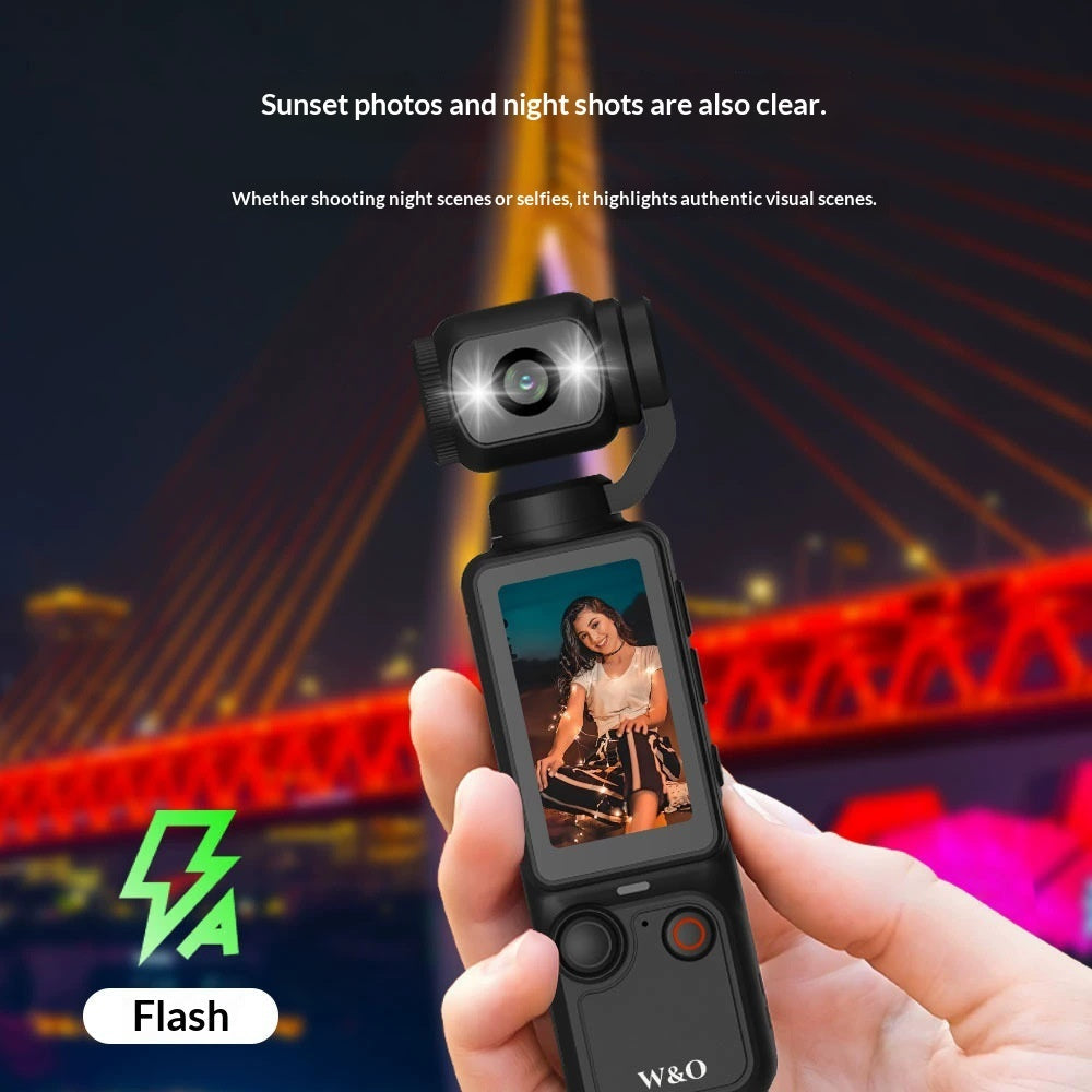 Pocket-sized HD Handheld Gimbal Ultra-clear Anti-shake Camera
