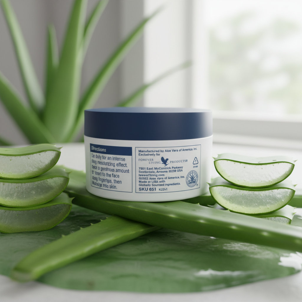 aloe deep Moisturizer contains natural based ingredients