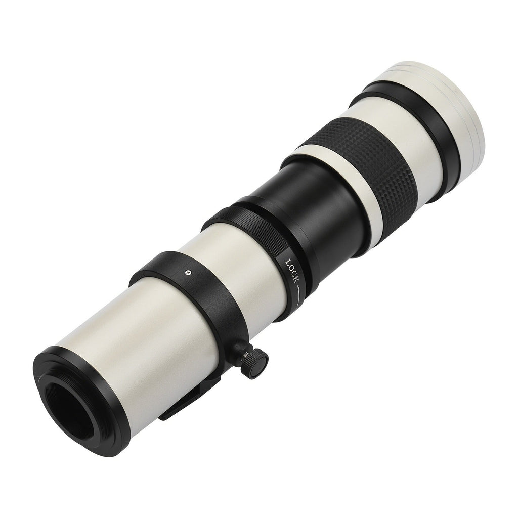 420 to 800mm Telephoto Zoom Lens For DSLR And Mirrorless Cameras