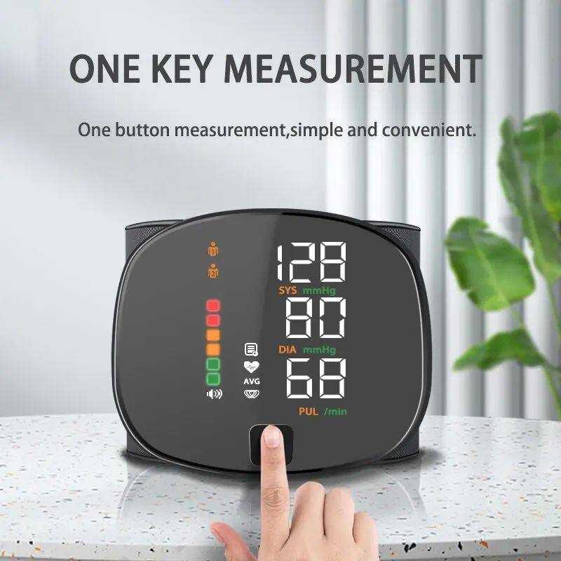 Korean Digital Rechargeable Wrist Blood Pressure Monitor