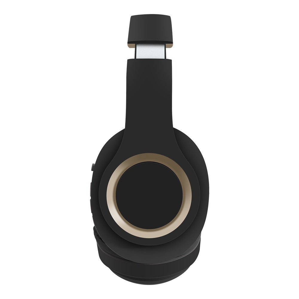 Foldable Bluetooth Headset With Large Earcups Card Slot And Long Battery Life
