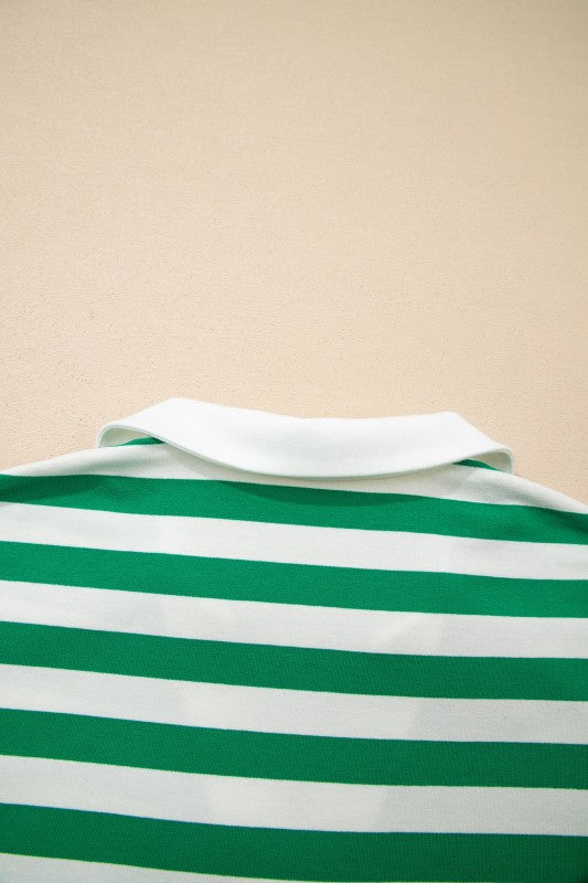 Sawyer Ruffled Short Sleeve Blouse
