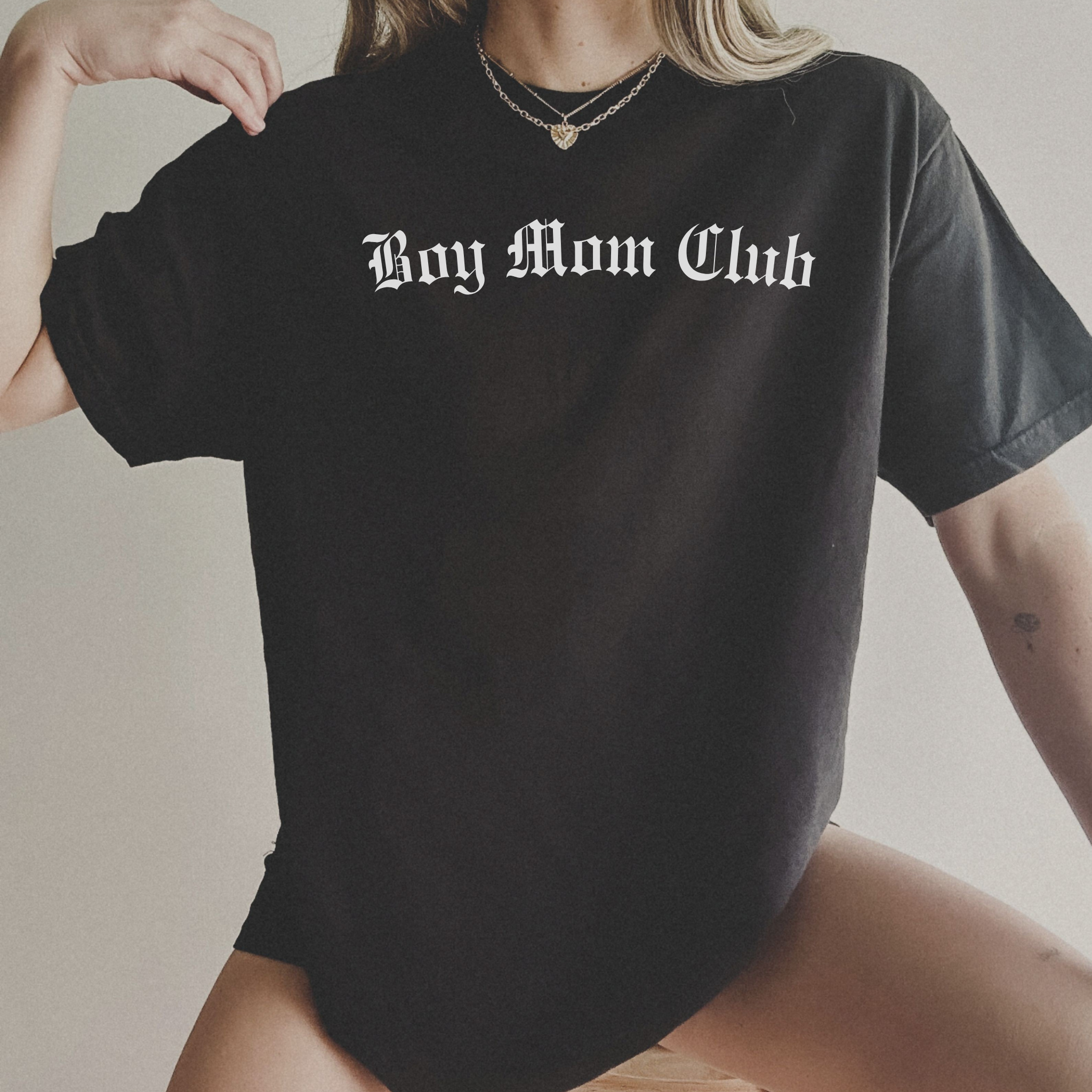 Boy Mom Club Graphic Tee