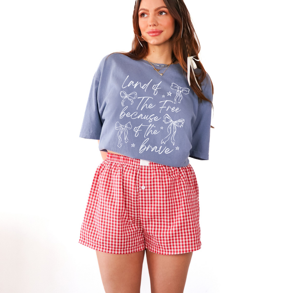 Land Of The Free Tee Shirt