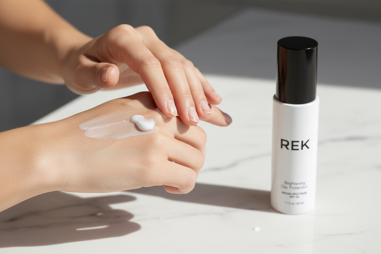 Brightening Day Protection – Daily Brightening SPF Moisturizer | REK Cosmetics