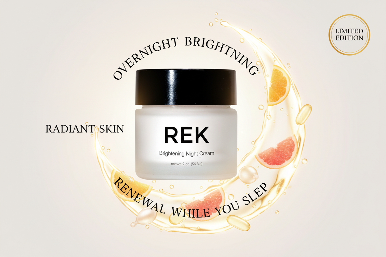 Brightening Night Cream | Limited Edition | REK Cosmetics